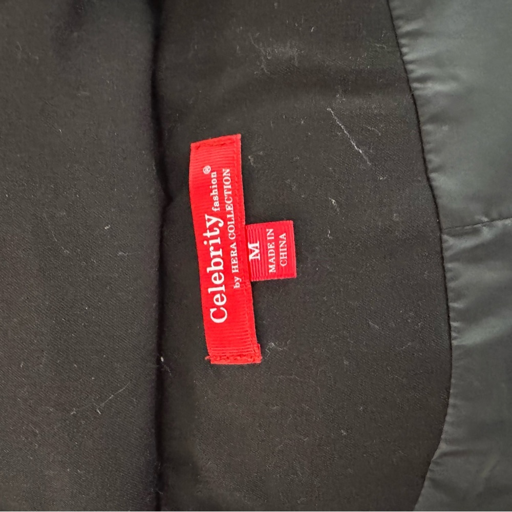 Black Puffer Jacket - Picture 3 of 3